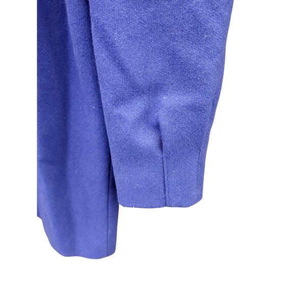 Vintage Royal Blue Union Made Wool Coat Size 9 Double-Breasted USA Made - Picture 13 of 13